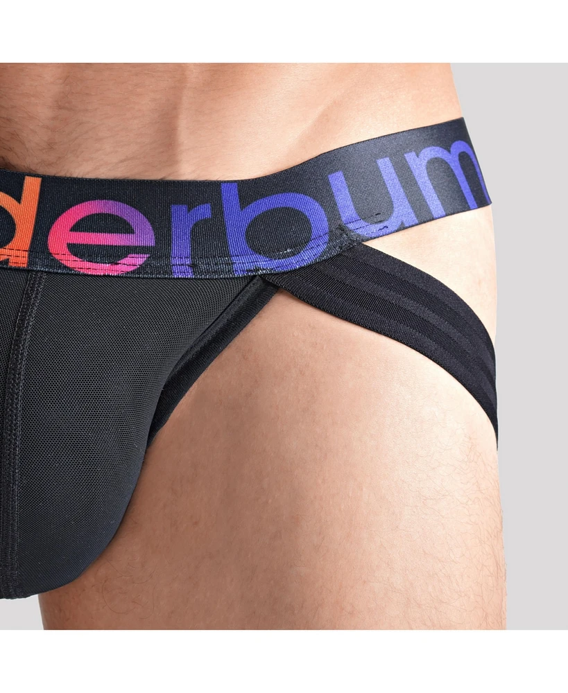 Rounderbum Men's Transparent Pride [Dual Tech] Jockstrap
