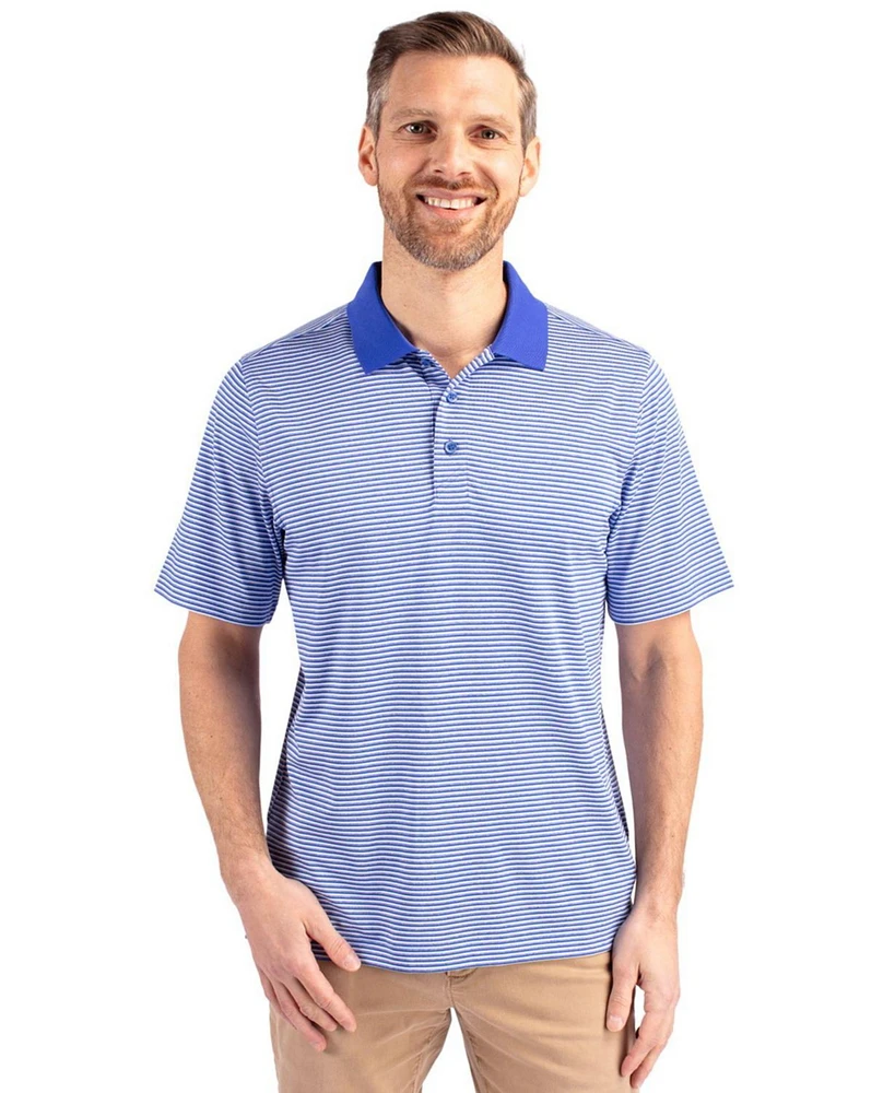 Cutter & Buck Forge Tonal Stripe Stretch Mens Polo Shirt