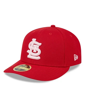 New Era Men's Red St. Louis Cardinals 2024 Mother's Day Low Profile 59FIFTY Fitted Hat