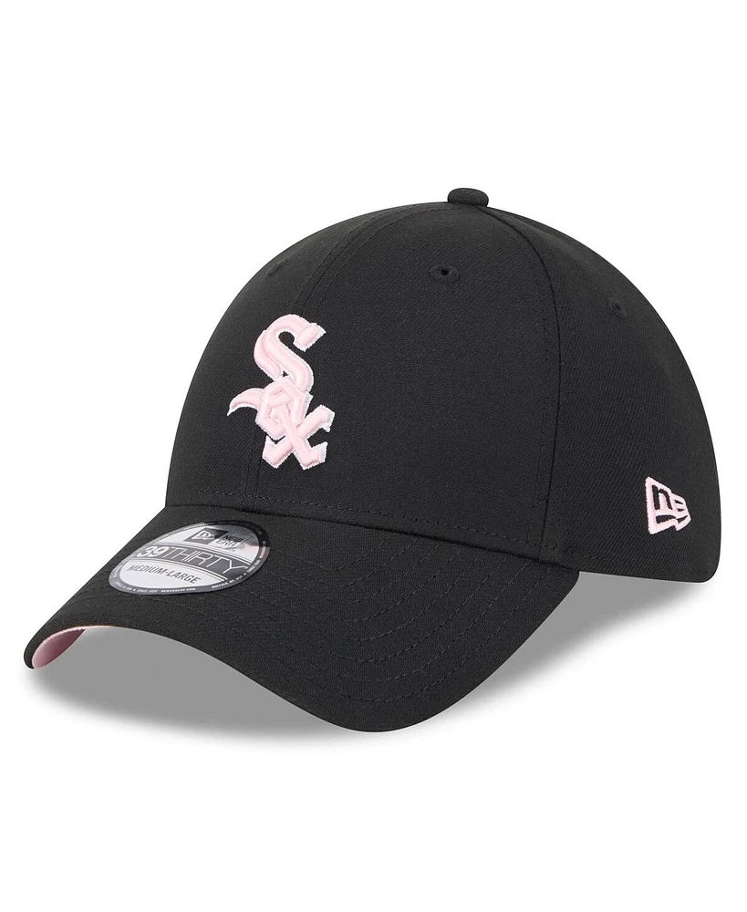 New Era Men's Black Chicago White Sox 2024 Mother's Day 39THIRTY Flex Hat