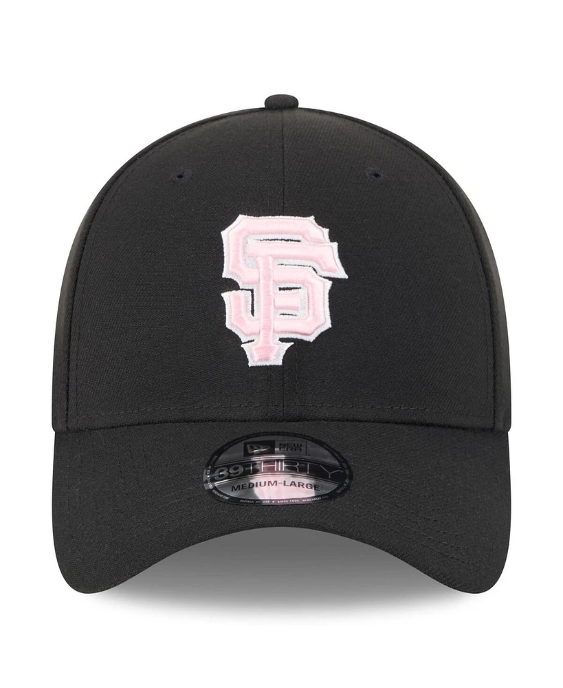 New Era Men's Black San Francisco Giants 2024 Mother's Day 39THIRTY Flex Hat