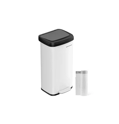 Slickblue Stainless Steel Garbage Can For Home Trash Can