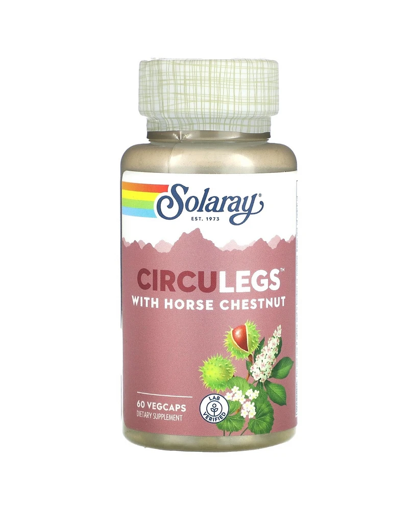 Solaray CircuLegs with Horse Chestnut - 60 VegCaps - Assorted Pre