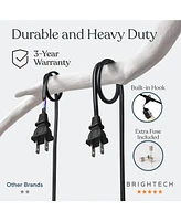 Brightech Ambience Pro 48ft Indoor/Outdoor Led String Lights with Spiral Buls