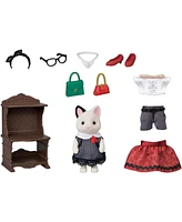 Epoch Calico Critters Fashion Tuxedo Cat Play Set