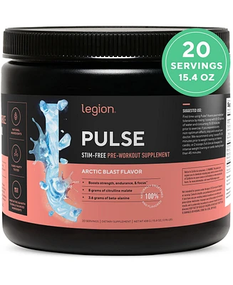 Legion Athletics Pulse Natural Pre-Workout Supplement