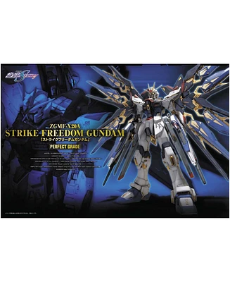 Bandai Gundam Seed Destiny Pg Strike Freedom Gundam Zgmf-X20A 1:60 Scale Model Kit