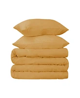 Superior Egyptian Cotton 650 Thread Count Solid Luxury Duvet Cover Set