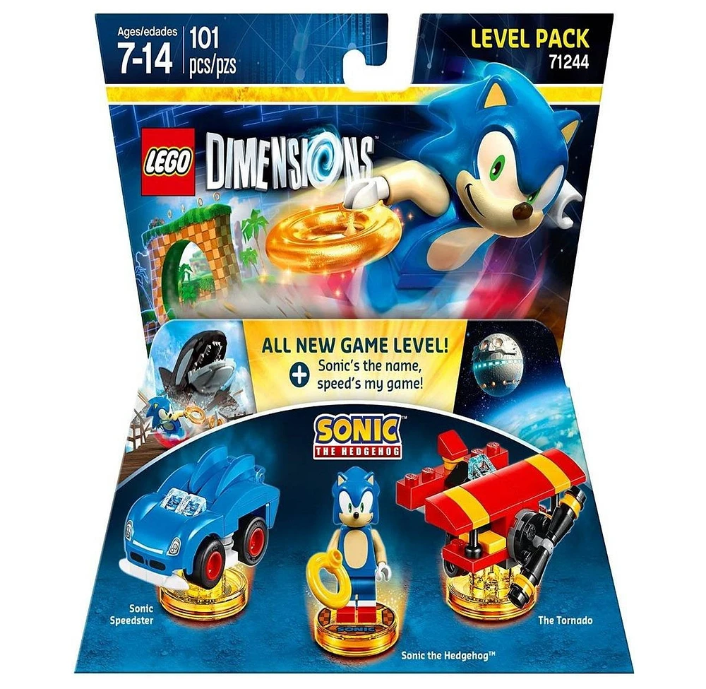 Warner Bros Lego Dimensions Sonic the Hedgehog Level Pack