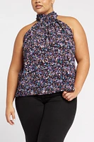 Joie Plus Penelope Printed Sleeveless Top