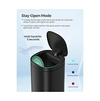 Slickblue 13 Gallon Motion Sensor Trash Can, Touchless Kitchen Bin