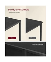Slickblue Modern Tv Stand For Tvs Up To 65 Inches, 3-tier Entertainment Center, Industrial Console Table
