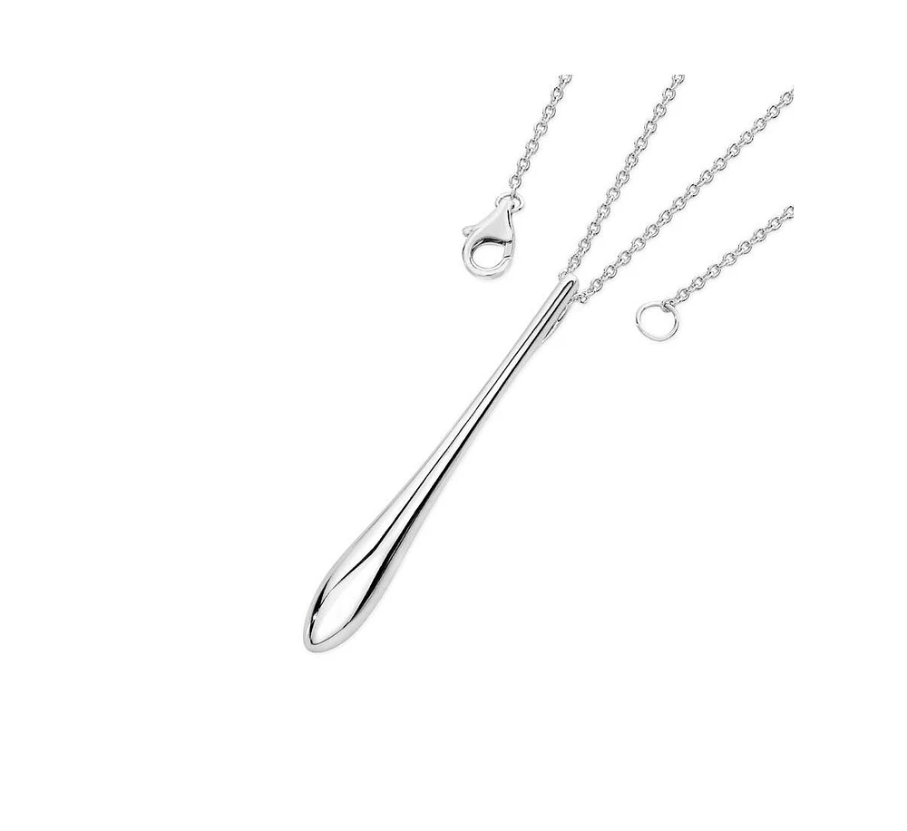 Lucy Quartermaine Solid tear Drop Pendant