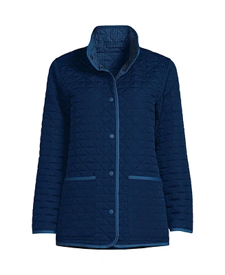 Lands' End Plus Insulated Reversible Barn Jacket
