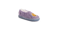 Muk Luks Women's Sherpa Smiley Ballerina