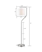 Streamdale Furniture Angular Arched Metal Floor Lamp