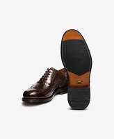 G.h.bass Men's Monogram Double Brogue Wingtip Derby Dress Shoes