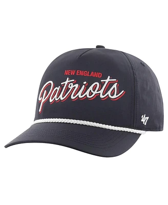 47 Brand Men's Navy New England Patriots Fairway Hitch brrr Adjustable Hat
