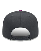 New Era Men's Graphite New York Mets 2024 City Connect 9FIFTY Snapback Hat