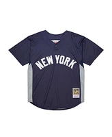 Mitchell & Ness Men's Derek Jeter Navy New York Yankees Cooperstown Collection Batting Practice Jersey