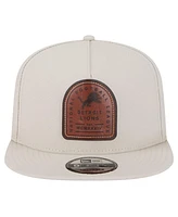 New Era Men's Stone Detroit Lions Premier 9FIFTY Snapback Hat