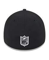 New Era Men's Black Houston Texans B-Dub 39THIRTY Flex Hat