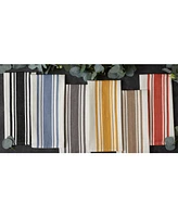 Design Imports Everyday Kitchen Dishtowel Collection Large Chef Stripe Tea Towel, 18x28", Honey Gold, 3 Count