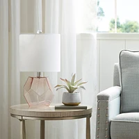 Streamdale Furniture Bella Geometric Glass Table Lamp