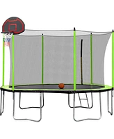 Streamdale Furniture 12FT Green Trampoline 2023