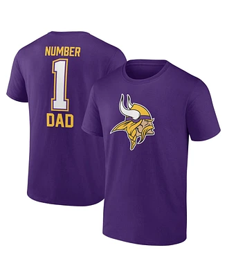 Fanatics Men's Purple Minnesota Vikings Father's Day T-Shirt