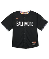 Nike Toddler Black Baltimore Orioles City Connect Limited Jersey