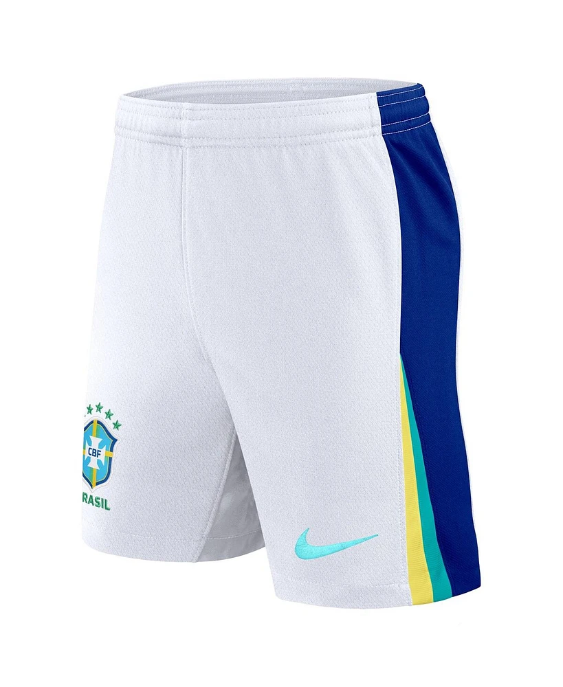 Nike Men's White Brazil National Team 2024 Away Stadium Shorts