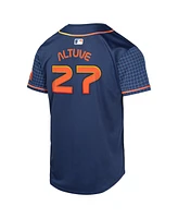 Nike Big Boys and Girls Jose Altuve Navy Houston Astros City Connect Limited Player Jersey