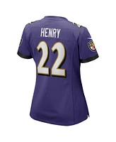 Nike Women's Derrick Henry Purple Baltimore Ravens Game Player Jersey