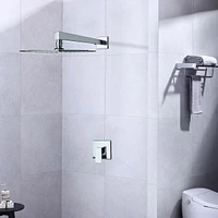 Streamdale Furniture Wall Mounted Shower Faucet In Chrome Plated (Valve Included)