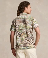 Polo Ralph Lauren Men's Classic-Fit Beach-Print Mesh Shirt