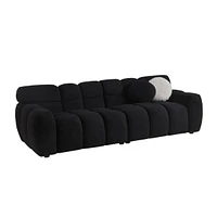 87.4" Boucle Sofa
