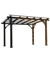 Streamdale Furniture Strong Cedar Pergola with Wind Security