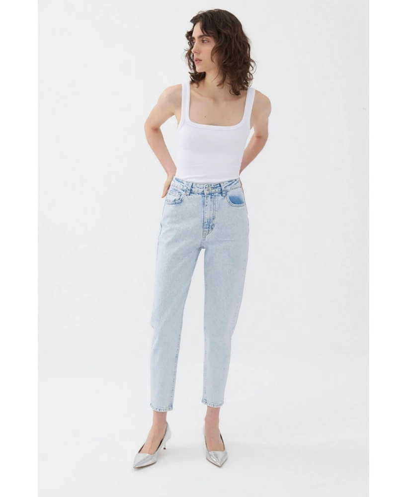 Nocturne Women's High-Waisted Jeans