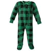 Hudson Baby Boys Plush Sleep and Play