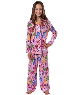 My Little Pony: A New Generation Christmas Girls' Sunny Starscout Sleep Pajama Set Kids