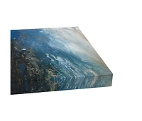 Rolling Waves Triptych 3-Piece Canvas Wall Art Set