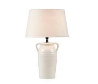 Everly Ceramic Table Lamp With Handles