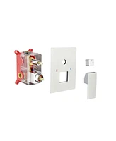 Luxury Wall-Mounted Rain Mixer Shower Set