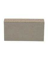 Household Essentials Organizer Tray Accessory Sturdy Drawer with Fabric Covering and Three Compartments