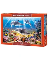 Castorland Dolphins Underwater 500 Piece Jigsaw Puzzle