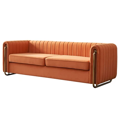 Simplie Fun Modern Velvet Sofa