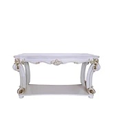 Simplie Fun Vendome Sofa Table, Antique Pearl Finish