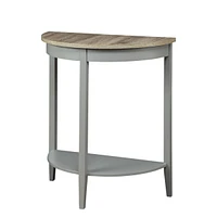 Simplie Fun Justino Console Table In Gray Oak & Gray