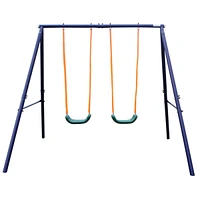 Streamdale Furniture Two Station Swing Set For Children